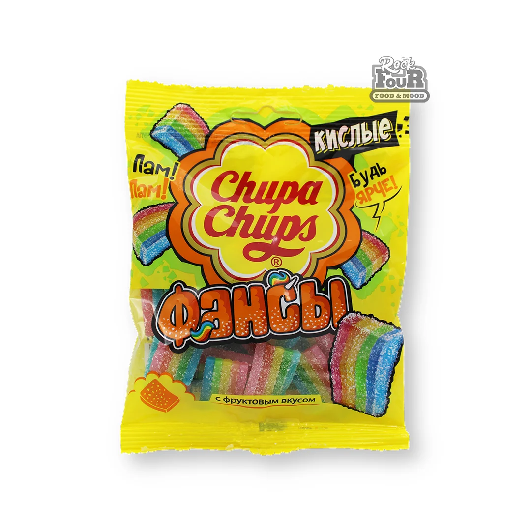 Դոնդողանման կոնֆետներ «Chupa Chups Фансы» 70գ